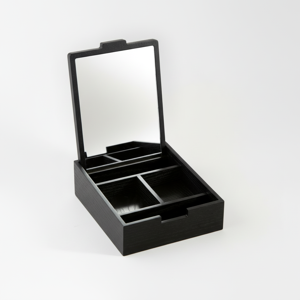Nel Lusso Tokyo Black Jewellery Box